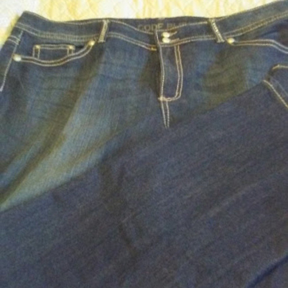 Code Blue Plus Size Marielle Slim Straight Jeans